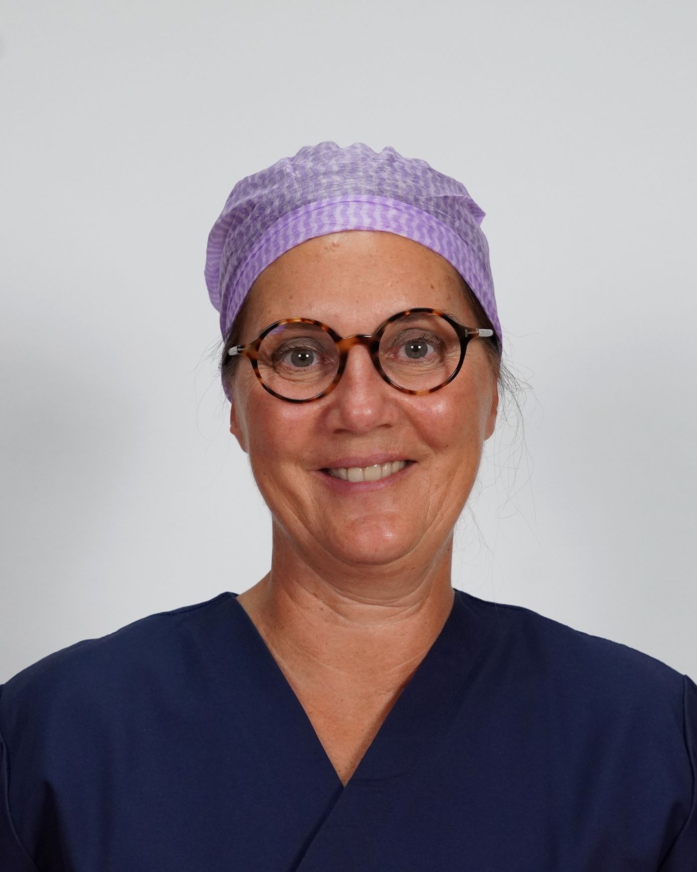 Kerstin Reichert in OP-Kleidung